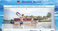 Desktop Screenshot of meredithmarina.com